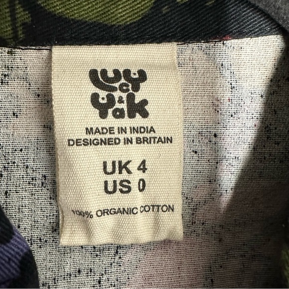 Lucy & Yak Floral Jumpsuit - Black, Red, Green - Picture 8 of 12